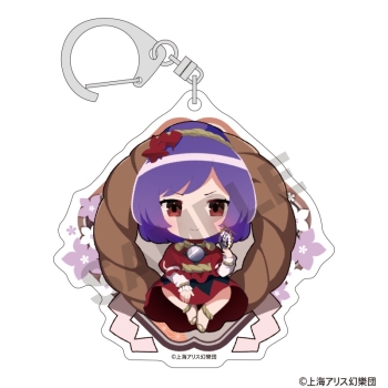 クラックス　東方アクリルキーホルダー　八坂神奈子　ミニキャラ
