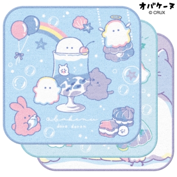 クラックス 3枚組ミニタオル オバケーヌ マリンスイーツ
