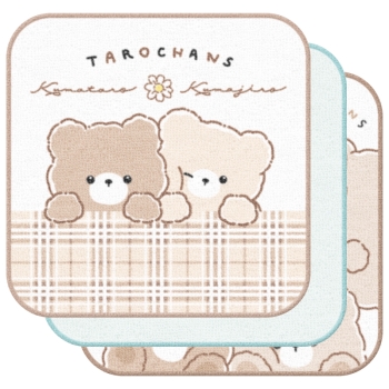 クラックス 3枚組ミニタオル タロチャンズ クマタロズ