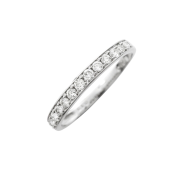 プラチナ950ダイヤリング0．3ct（13号）: スクール