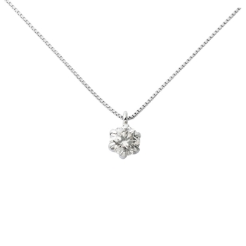 プラチナダイヤネックレス　０．２ｃｔ