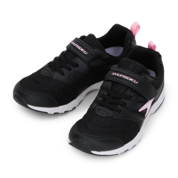 【特選品】瞬足　軽量×反射材　ジュニアスポーツシューズ