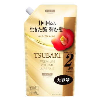 TSUBAKI プレミアム ボリューム&リペア シャンプー つめかえ用 600mL