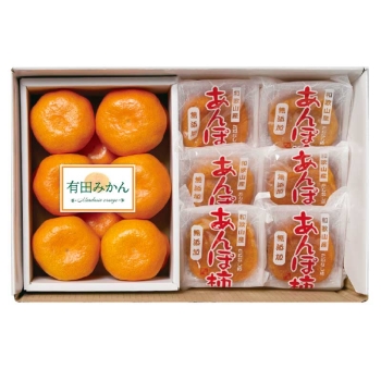 【お歳暮】和歌山県産　あんぽ柿＆有田みかん　Ｗ１４－１３Ｙ