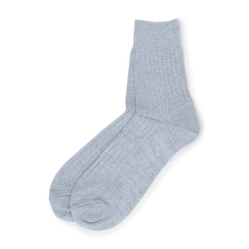 セブンプレミアムライフスタイル　ボディクーラー　冷感クール　リブハーフ丈　ビジネスソックス