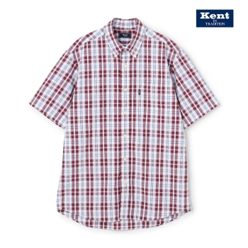 Kent　半袖シアサッカーシャツ