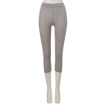 ツキヒ　シルク入り７分丈ボトム