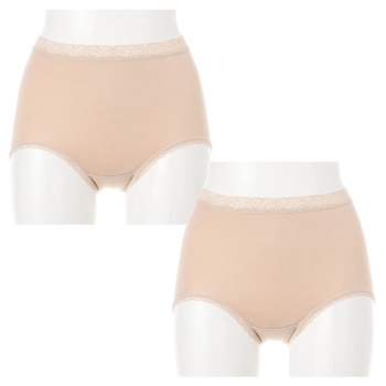 ＧｒａｃｅｆｕｌＤａｙｓ　はいた瞬間から暖かい　裏起毛ショーツ　２枚組＜はきこみ丈ふかめ＞