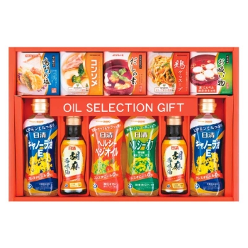 【お歳暮】日清オイリオ・マルトモ　バラエティ調味料セット　Ｐ－４０Ｍ