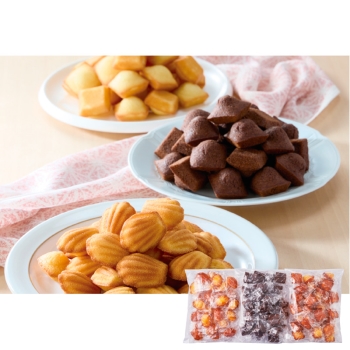 【お中元】プティ洋菓子バラエティ合計９０個　Ａ２４－５