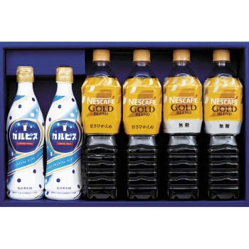 【お中元】アサヒ飲料・ネスカフェカルピス＆ゴールドブレンド　ＣＰＮ－３０