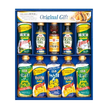 【お歳暮】日清オイリオ・竹本油脂　オイルセレクションギフト　ＶＫ－５０Ｐ