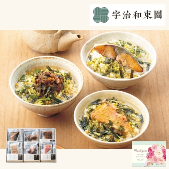 【父の日】「宇治和束園」お茶漬け旨味重ね　６食セット