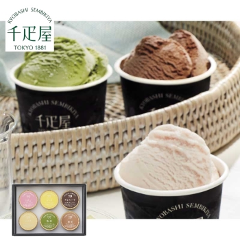【お中元】京橋千疋屋　アイスクリーム６個2256