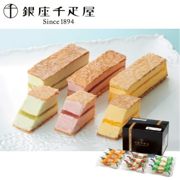 【お中元】銀座千疋屋　銀座ミルフィーユアイス　ＰＧＳ－１２５