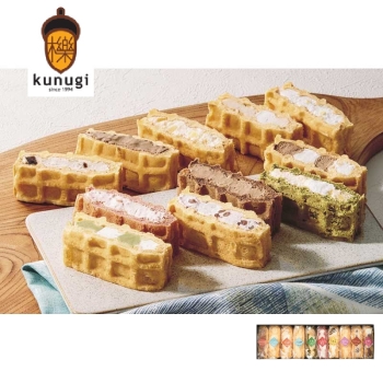 【お中元】櫟　ｋｕｎｕｇｉワッフルボックス　１０２４ＯＣＡＧ