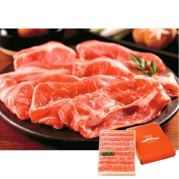 【お歳暮】トヨニシファーム　豊西牛肩ロースすき焼き用ギフト