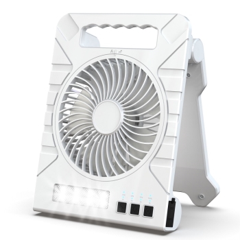 ソーラー扇風機ライト　ＨＨ－１７６７　ホワイト