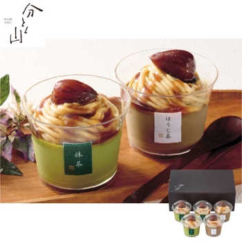 【お歳暮】麻布 分とく山 モンブランプリンYF-WP