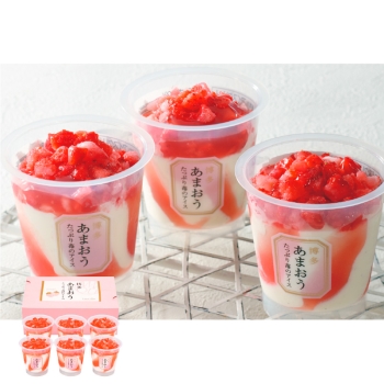 【お歳暮】博多あまおうたっぷり苺のアイス ＡＨーＴＰ６Ｑ