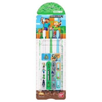 こどもハブラシ３本セット　マインクラフト