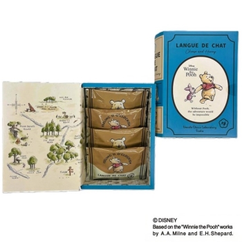 ウメダチーズラボ　チーズはちみつラングドシャＢＬ　４個