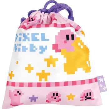 巾着　星のカービィ×大図まことピンク＆ライトブルー