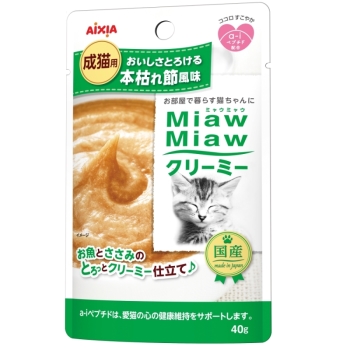 ＭｉａｗＭｉａｗクリーミー　本枯節風味４０ｇ