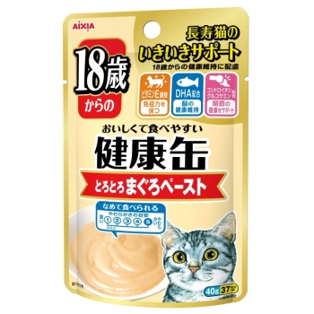 健康缶パウチ　１８歳まぐろペースト４０ｇ