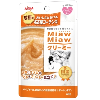 ＭｉａｗＭｉａｗクリーミー　名古屋コーチン風味４０ｇ