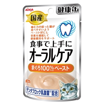 国産健康缶パウチ　オーラルケアまぐろペースト４０ｇ
