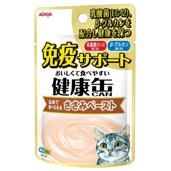 健康缶パウチ　免疫サポートささみペースト４０ｇ