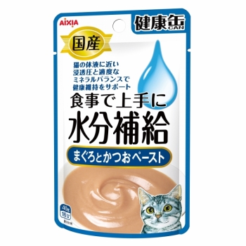 国産健康缶パウチ　水分補給まぐろとかつおペースト４０ｇ