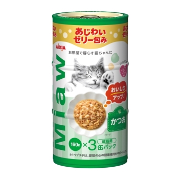 ＭｉａｗＭｉａｗ３Ｐ　かつお１６０ｇ×３