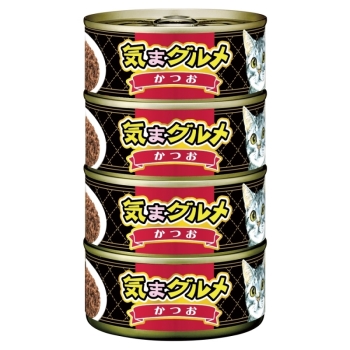 気まグルメ４Ｐ　かつお１５５ｇ×４