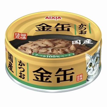 ■　アイシア　金缶　かつお７０ｇ