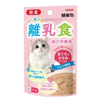 国産健康缶パウチ　はじめての離乳食まぐろとささみペースト４０ｇ