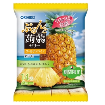 ぷるんと蒟蒻ゼリーパウチ　ゴールデンパイン