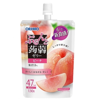 ぷるんと蒟蒻ゼリースタンディング　ピーチ