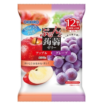 ぷるんと蒟蒻ゼリーアップルグレープ: ヘルス・ビューティー