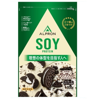 ＡＬＰＲＯＮ　ＳＯＹクッキー＆クリーム　９００ｇ