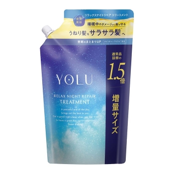 ＹＯＬＵ　リラックスナイトリペア　トリートメント　詰替　１．５倍