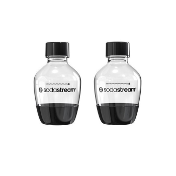 ソーダストリームＤＷＳミニボトル　ブラック　４３０ｍｌ×２本