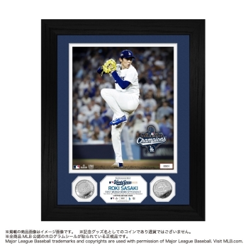 【予約商品】MLB ドジャース佐々木朗希 ワールドシリーズ 2025 優勝記念 ダブルコインフォトミント