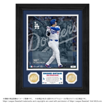ドジャース大谷翔平MLB通算300本塁打達成記念ダブルコインフォトミント