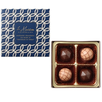 ラ・メゾン白金　ＴＯＫＹＯティーショコラ　４個