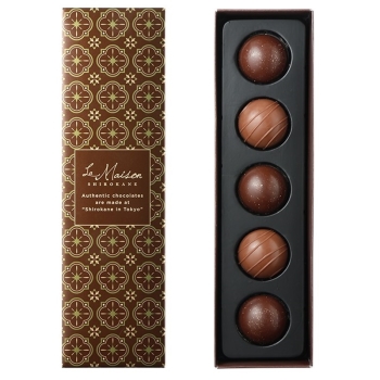ラ・メゾン白金　シャンパンショコラ　５個