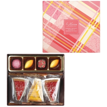 あまおう苺と瀬戸内レモンのショコラ＆タルト