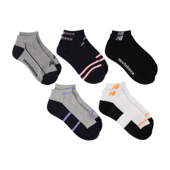【福袋】ニューバランス　レディース　スニーカー丈ソックス　５足組