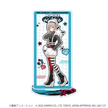 アクリルスタンド「ガールズバンドクライ×サンリオキャラクターズ」11/河原木 桃香×ポチャッコ
